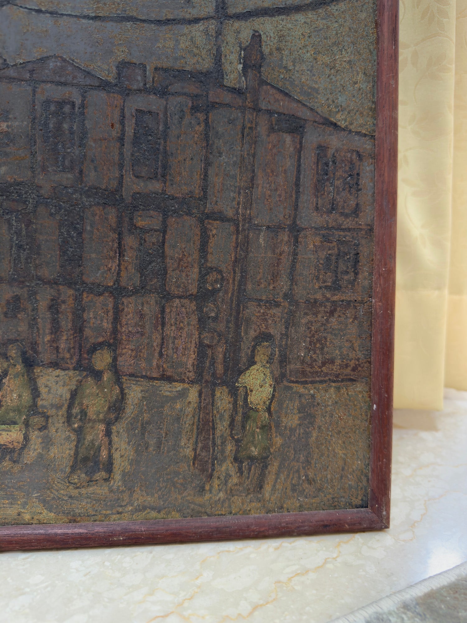 Chen Cheng Mei, Johore Road Etching Plate [ON LOAN]