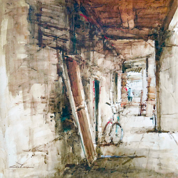 Ang Ah Tee, Untitled (Five Foot Way), c. 1980s