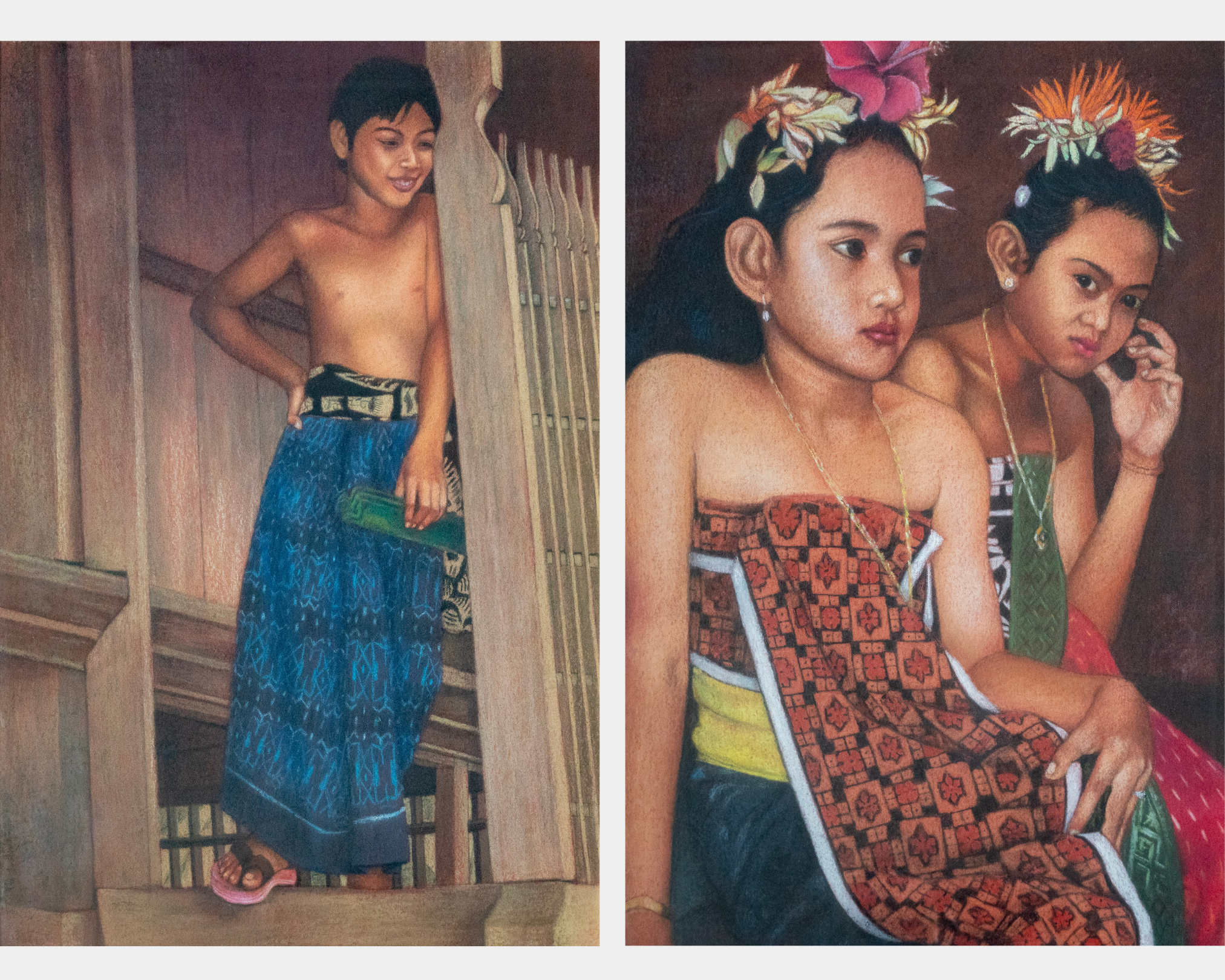 Unknown Artist, Untitled (Scenes from Bali), Undated