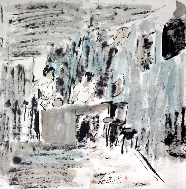 Chua Ek Kay, The Reflections (Chinatown Rice Merchant), c. 2000s