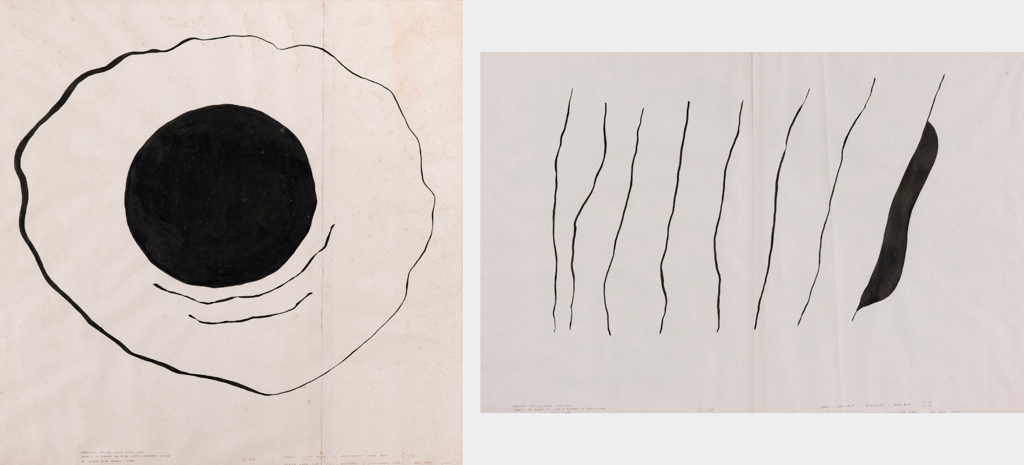 Ian Woo, Enigmatic Appearances #1 & #2 (Diptych), 2000