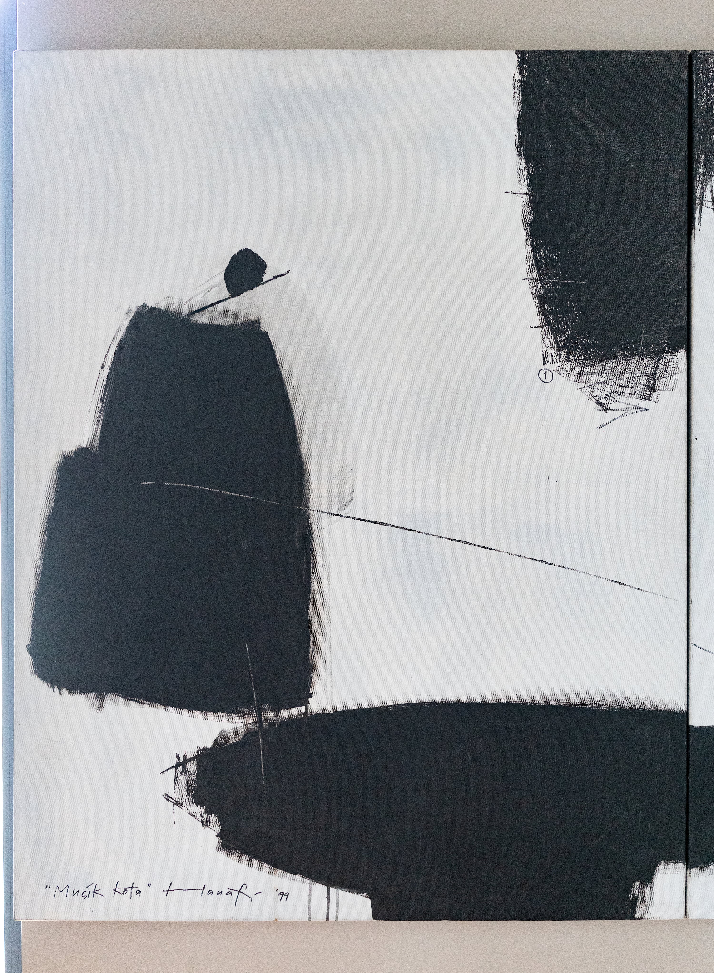 Hanafi, Musik Kota (5 panels), 1999