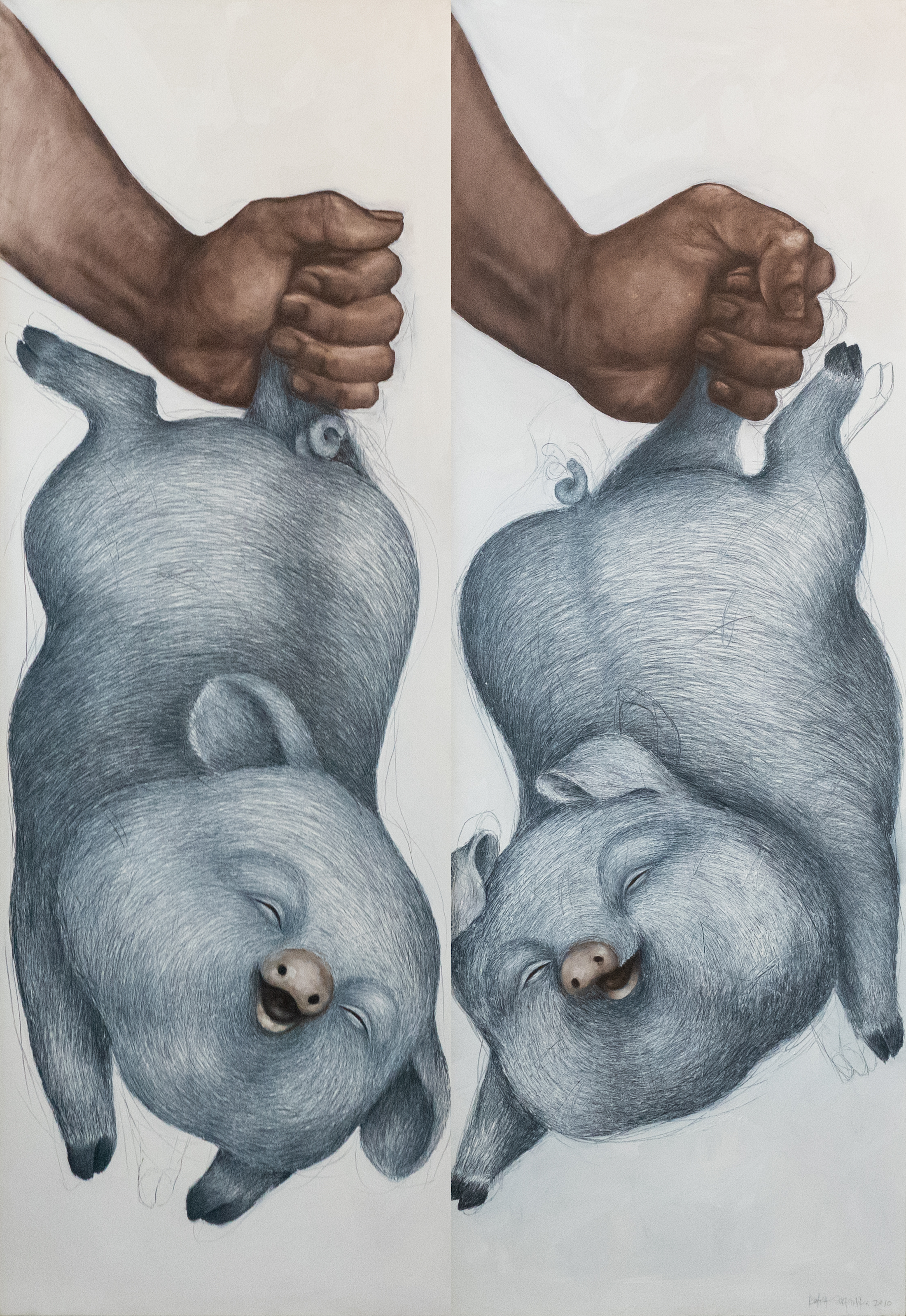 Ketut Sugantika, Untitled (Diptych), 2010